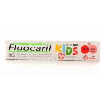 FLUOCARIL DENT KIDS GEL FRAISE 3-6ANS 50ML